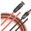 Cabo de Extensão CC Fotovoltaico 2,5/4/6mm² Núcleo de Cobre Cabo Solar Conector MC4 Cabo Fotovoltaico