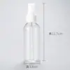 Regador de plástico arte dissolvido diluição 100ml bico de pressão doméstico desinfecção pequeno regador transparente sub-garrafa
