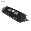 Aplicable a Nissan Xuanyi Sentra S SV 2024-2025 Rejilla Central Parachoques Delantero Red Decorativa Central Negro Galvanizado