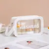 Bolsa de Higiene Pessoal de Grande Capacidade Espessa Bolsa de Armazenamento Bolsa de Maquiagem Portátil para Mulheres Bolsa de Armazenamento de Cosméticos para Viagem