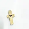 Nogal Negro Simple Cruz de Pulgar Cruz de Madera para Iglesia Pascua Asa Cruz Venta Caliente Transfronteriza Cruz de Asa