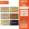 Fabricante Personalizado Cartão de Madeira NFC Smart Hotel Apartamento Chip 215 Madeira de Bambu Cartão de Quarto Atacado Cartão de Madeira RFID