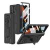Aplicable a funda para teléfono de pantalla plegable Samsung, todo incluido w21, carcasa dura, armadura, funda protectora magnética, funda de teléfono resistente a caídas