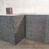 Palete de plástico PVC máquina de tijolos sem queimação palete de tijolo oco máquina de tijolos palete de plástico palete de plástico placa de tijolo