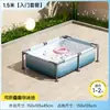 Piscina de Estructura Bestway para Uso en Casa, Piscina Inflable sin Bomba para Niños, Estanque Plegable Familiar de Peces, Piscina de Estructura para Exteriores