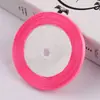 Cinta de satén de 6 mm de ancho cinta tejida roja tela de cinta de seda 6 milímetros embalaje trenzado cinta para el pelo cinta fina accesorios para el cabello adornos para el cabello cinta de colores