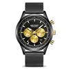 Nuevo reloj Megir para hombre, versátil y elegante cronógrafo multifuncional deportivo de cuarzo 2153