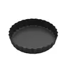 Molde Antiadherente para Hornear Pizza con Base Desmontable Redondo de 5 Pulgadas Molde para Tartaletas de Huevo Cuadrado Forma de Corazón Molde para Hornear