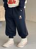 Pantalones de Niño Estilo Otoño Pantalones Infantiles Sueltos Casuales Pantalones Largos Pantalones Jogger para Niño Elegantes Estilo Primavera y Otoño Pantalones de Niño