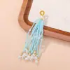Franja de Contas de Arroz Brocado Song Acessórios de Joias Fio de Contas Artesanal Acessórios para Montagem Chaveiro Semi-Acabado Pingente Decoração de Bolsa