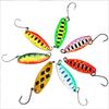 3.5g/3.4cm lentejuelas de boca de caballo curvadas color lentejuelas de hoja de sauce color señuelo duro cebo para peces boca doblada lentejuelas luya