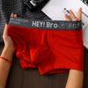 Ropa Interior para Hombre, Calzoncillos Bóxer Transpirables de Algodón Puro para Hombre, Calzoncillos Bóxer de Cintura Media de Color Sólido, Venta al por Mayor y Dropshipping, Entrepierna de Algodón Puro