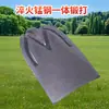 Azada de Acero al Manganeso para Uso Agrícola, Cavar Brotes de Bambú, Hacer Surcos, Crear Camellones, Azada Triangular para Jardinería Doméstica, Voltear la Tierra, Desmalezar, Herramienta para Exteriores