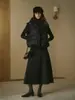 Falda de Punto de Lana Línea A Zhi Jia para Mujer 26 Otoño Invierno Nueva Cintura Alta Falda Midi de Punto con Caída Si Yuan 9784