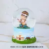 Enfeite de resina de bola de cristal de Xinjiang, souvenir de atração turística cultural e criativa da tendência nacional, bola de cristal de presente de aniversário de barraca de rua