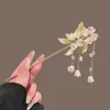 Grampo de Cabelo de Flor Super Feérico em Estilo Antigo, Novo Grampo de Cabelo com Borla Estilo Chinês, Acessório de Cabelo para Hanfu, Ornamento de Cabelo Exquisito de Alta Qualidade, Novo Modelo 2026