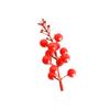 Transfronteiriço 12 Peças Natal Frutas Espuma Fruta Vermelha Fruta Azevinho Decoração de Casa Ramo de Fruta Vermelha Corda Vermelha Artificial Fabricante de Natal