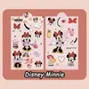 [Colección] Stitch de Dibujos Animados Mickey Minnie Historia de Carreras Pegatina Transparente de PET Pegatina Decorativa Creativa