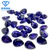 Zircônia Azul Tansan Oval Anelado Zircônia Azul Tansan Cor Oval Zircônia Pedra Bruta Atacado