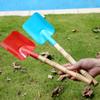 Herramienta de jardinería para la playa, juego de colores, rastrillo, pala, plantación de flores, para el hogar, niños, pala de playa, juguete, mango de madera de cinco secciones, pala para flores