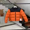 Chamarra de Plumas American North Face TNF1996 para Hombre y Mujer Moda Combinable para Pareja Cálida Impermeable y Cortavientos