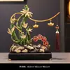 Salón Chino Pasillo Adornos de Bambú Oficina Decoración de Suerte Apertura y Mudanza a Nuevo Hogar Regalos Ascenso