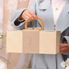 Caja de Recuerdos, Caja de Regalo Maletín de Alta Gama, Caja de Regalo Creativa para Bodas y Compromisos, Caja Vacía, Caja de Regalo Creativa para Cumpleaños