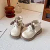 Botas de Encaje de Princesa para Niñas Otoño/Invierno Nuevas Botines Cortos de Muñeca de Dibujos Animados para Niños Botas Martin Lindas para Bebé de 3 a 6 Años