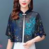 Transfronterizo Transfronterizo Explosiones Verano 2023 Nuevo Chal Protector Solar Estilo Occidental Delgado Cardigan Exterior Chaqueta Anti-púrpura Tendencia