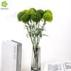 Arreglo Floral de Boda Flores Artificiales Flor de Bambú Piedra Verde de Alta Calidad Personalizado Bolas de Pelo Verde Decorativas de Bosque Flor Artificial Venta al Por Mayor