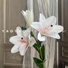 Flor de Lirio Flor de Lirio Impresa en 3D para el Hogar Hotel Mesa Boda Decoración Flor Douyin Kuaishou Popular Alta Calidad Lirio