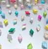 6*10mm Rombos Fondo Plano Super Brillantes Joyería para Uñas Accesorios de Joyería de Pedrería de Vidrio Arte de Uñas Portátil Diamante Al Por Mayor