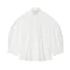 Estilo Europeo y Americano Transfronterizo Z Nueva Moda Elegante Ropa para Mujer Venta al por Mayor Camisa Casual con Manga Abullonada Top 4786035