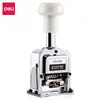 Máquina Automática de Numeração Deli 7506/7508 Múltiplas Especificações Disponíveis Roda Digital Máquina Automática de Numeração e Codificação Atacado