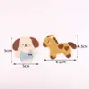 Nuevos Accesorios de Ropa para Niños Parches de Plumas Adhesivos para Decoración Dibujos Animados Cachorro Lindo Corazón Pony Bordado Adhesivos de Tela