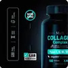 Tk Amazon Pronto-Estoque Transfronteiriço Multivitamínico Colágeno Cápsulas Complexo de Colágeno Processamento OEM