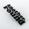 Estampa Quente de Silicone Estéreo 3D Placa Grossa Estampa Quente Logotipo de Roupa Transferência de Calor Etiqueta de Silicone Estampa Quente de Borracha Personalização