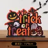 Decoraciones de Calabaza de Dibujos Animados Creativos para Escritorio de Halloween Tienda Decoración Escena Ambiente Montaje Disfraz Accesorios para Fotos