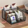 Caja de Almacenamiento para Cosméticos Caja Organizadora para Labiales y Lápices de Cejas Gran Capacidad Estante para Productos de Cuidado de la Piel Escritorio Tocador Simple