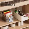 Estante de Almacenamiento para Bolsas de Condimentos de Cocina, Caja Organizadora de Condimentos, Estante de Almacenamiento Desmontable para Botellas de Salsa de Soja y Vinagre