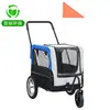 Reboque de bicicleta para animais de estimação reboque traseiro para cães gatos carrinho dobrável ao ar livre para passear com cães ciclismo reboque respirável