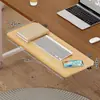 Tablero de Extensión para Escritorio Plegable Gadget para Escritorio de Oficina Expansión Lateral Alargamiento Ensanchamiento Brazo de Soporte Bandeja para Teclado
