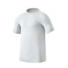 Camiseta Lulu Fitness Sem Costura Manga Curta Absorvente de Suor Catiônica para Ciclismo e Corrida ao Ar Livre Gola Redonda Verão Esportiva Secagem Rápida para Homens