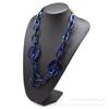 Gargantilla Punk de Acrílico Elegante Cadena Exagerada Cadena para Suéter Collar Corto de Moda Versátil para Mujer