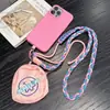 Cartera de Monedas Lanyard para Teléfono Móvil Bandolera Ajustable Colgante para Hombro Colgante para Cuello Viaje al Aire Libre Cadena Lateral Anti-Pérdida Cadena para Teléfono Móvil para Mujeres