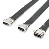 Procesamiento Profesional de Cable de Datos FPC Tipo-C Macho Ángulo Recto de 90 Grados a Hembra Cable de Carga Rápida Cableado de Fuente de Alimentación Móvil