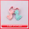 Molde para Galletas Serie Animales de Granja Cerdo y Cordero Molde para Galletas Dibujos Animados 3D Galletas Impresas Simuladas DIY