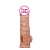 (Lleno) para complacer a la bestia de cuatro sexos total pinzón rosado anillo de bloqueo tamaño cañón de acero Guerrero Negro manga de escamas de dragón anillo de bloqueo