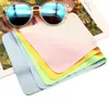 Paños Limpiadores Especiales para Gafas Seleccionados Cuidadosamente, Paño Plateado para Pulir Lentes, Paño Limpiador de Lentes de Gamuza de Microfibra, Personalización de Paños para Gafas