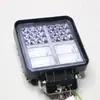 Nueva lámpara de trabajo LED para coche con flash tipo cruz, lámpara de trabajo multifunción en el centro